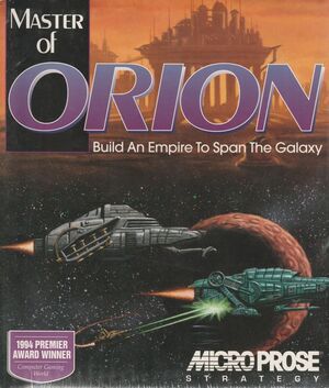 Master of Orion 1 Boxart